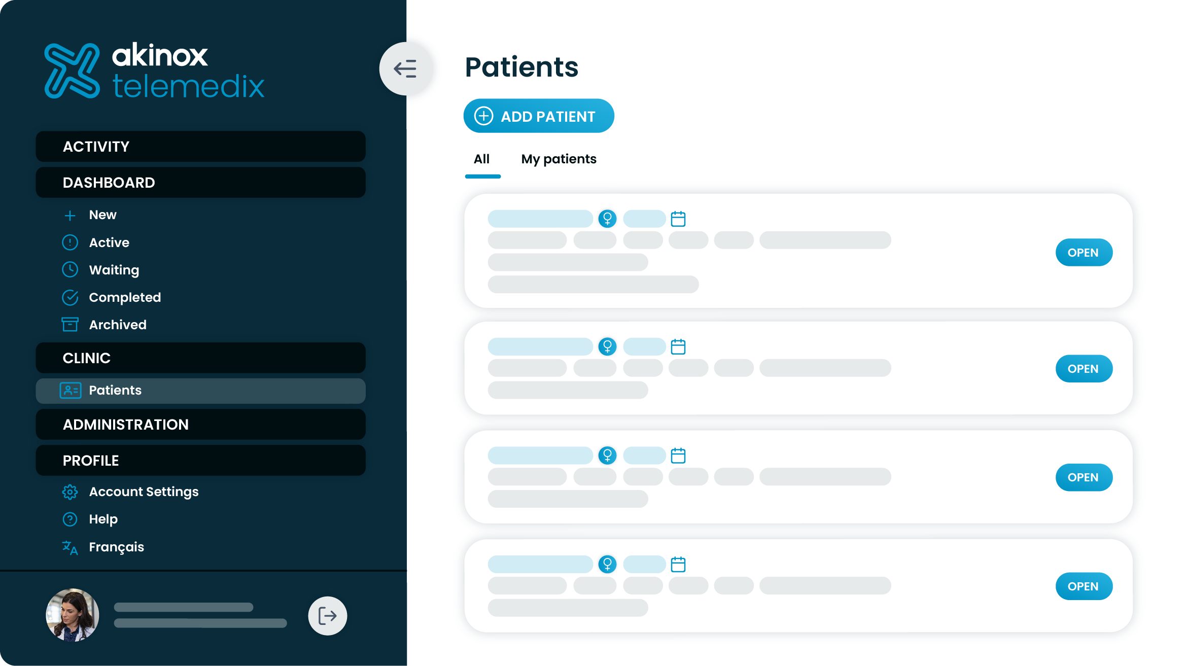 Telemedix_Patients-List